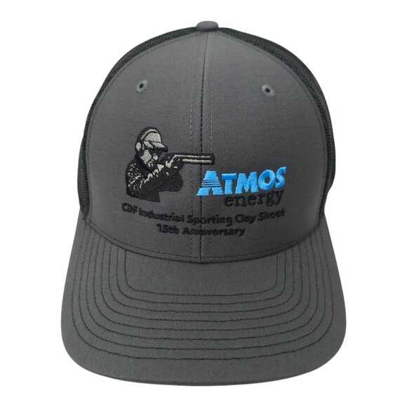 Atmos CDF Industrial Sporting Clay Shoot Mesh Snapback Cap Trucker Baseball Hat - Picture 1 of 13